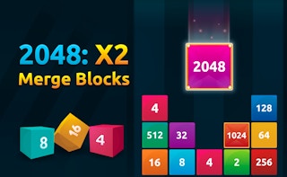 2048 X2 Merge Blocks – free puzzle browser game
