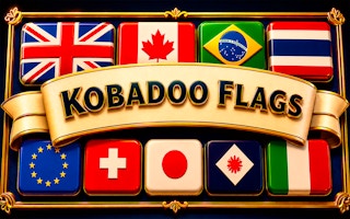 Kobadoo Flags – free puzzle browser game