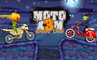 Moto X3M: Spooky Land – free fast browser game