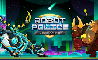 Robot Police Iron Panther – free action browser game