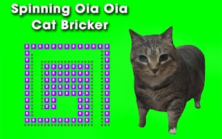 Spinning Oia Oia Cat Bricker – free puzzle browser game
