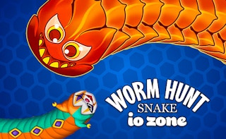 Worm Hunt - Snake game iO zone – free action browser game
